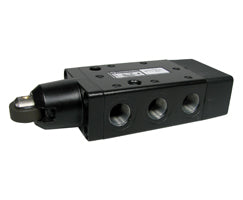 X3044202, Super X 5/2 mechanical valve, Roller/Spring, G1/8