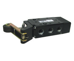 X3065102, Super X 5/2 mechanical valve, Roller lever/Spring, G1/4