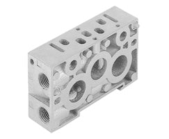 V70425-A5E, Modular sub-bases and end plates for V44/V45 Mini ISO valves