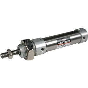 CD85F25-100-B, C85, C(D)85, ISO Standard Cylinder, Double Acting, Single Rod