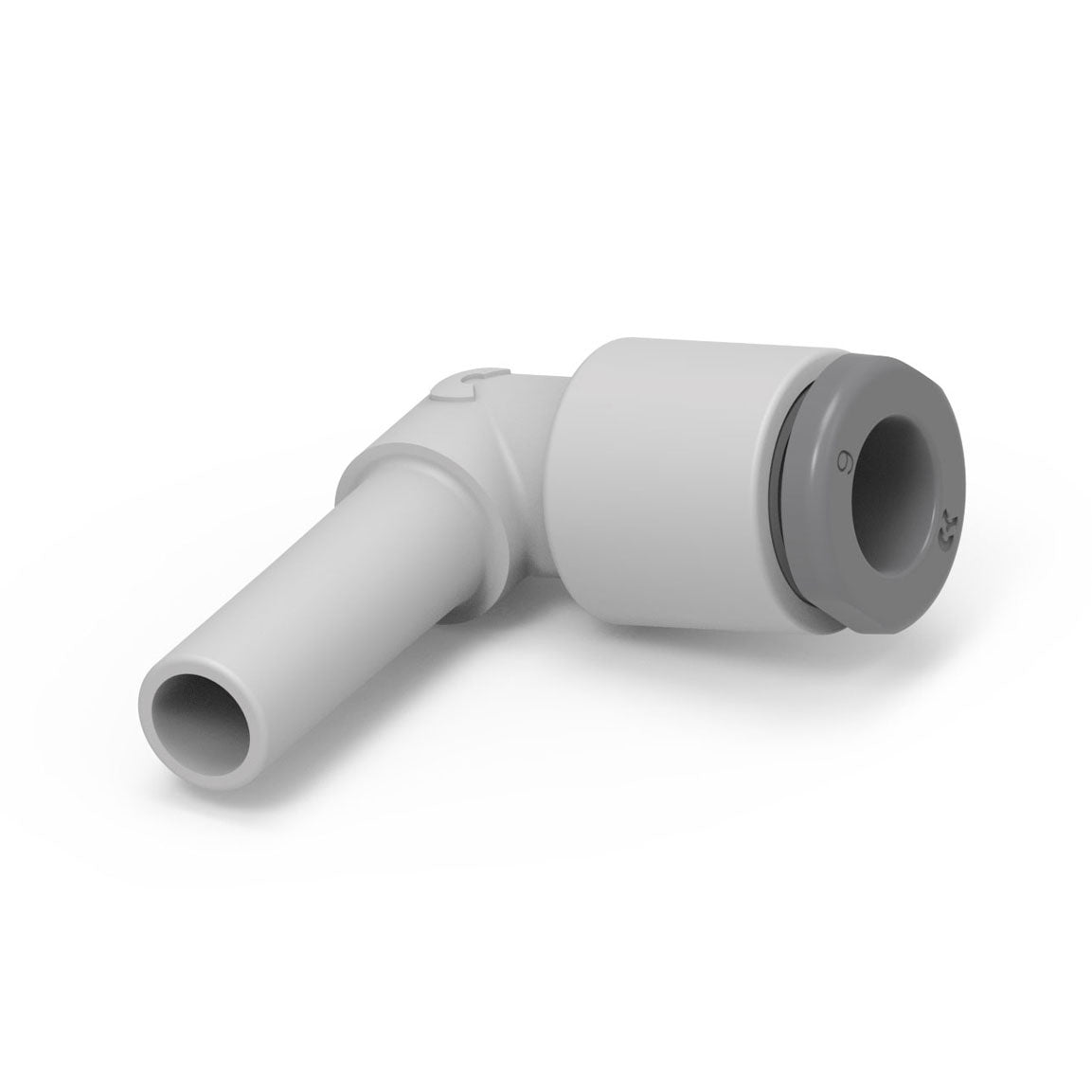 Camozzi G7555 8-8 - GripFit Push in fitting-tube to stem elbow-8mm tube-8mm