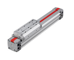 M/146163/M/400, Lintra Plus rodless cylinder, external guide, 63mm diameter, 400mm stroke