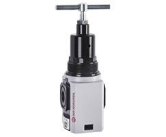 R82G-3GT-NSG, Excelon Plus General Purpose Regulator, 3/8" ISO G, T-bar, Non-relieving, 10-247 psi, integrated gauge