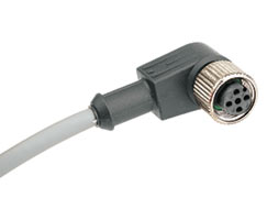 0523446000000000, 1.5m Cable, 4-pin, 90° angled