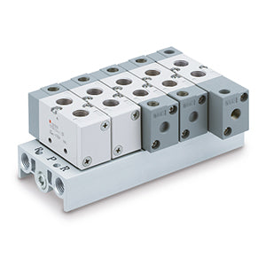 VV5F3-30-021, VF, VV5F3, Manifold, B Mount (Integrated), Metric