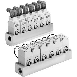 VV2Q22-08-00F-Q, VQ20/30, VV2Q*2, Manifold for VQ20/30 Series