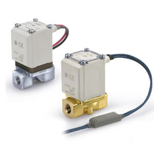VX212BLAXB, VX2 - NEW, VX2**, Direct Operated 2 Port Solenoid Valve for Medium Vacuum/Water/Oil/Steam.