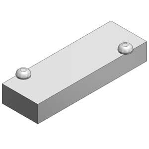 SY3000-26-19A-Q, SY - NEW, SY3000-26, Blanking plate for SY3000, Type 20(P/N) - 41(P/N) - 42(P/N)