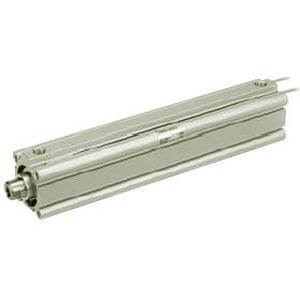 CDQ2A40TF-175DCZ, CQ2-Z, C(D)Q2, Compact Cylinder, Double Acting Single Rod, Long Stroke w/Auto Switch Mounting Groove