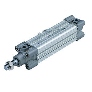 CP96SDB80-80C, CP96, CP96S(D), ISO 15552 Cylinder, Double Acting, Single/Double Rod with Air cushion on both ends and Bumper cushion