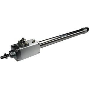 CDLM2B20-50-E, CM2-Z, C(D)LM2, Air Cylinder, Double Acting, Single Rod, Fine Lock