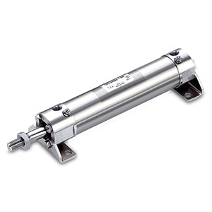 CG5BN40TFSR-300, CG5, C(D)G5-S, Stainless Steel Cylinder, Double Acting, Single Rod