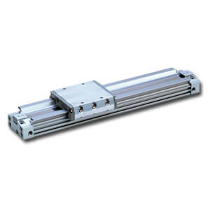 MY3M16-100, MY3, MY3M, Mechanical Joint Rodless Cylinder, Slide Bearing Type, w/o Stroke Adjustment Unit