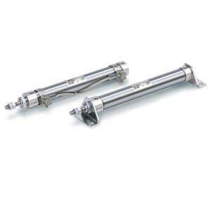 CDJ2B6-45RZ-B, CJ2-Z, C(D)J2-Z, Air Cylinder, Double Acting, Single Rod