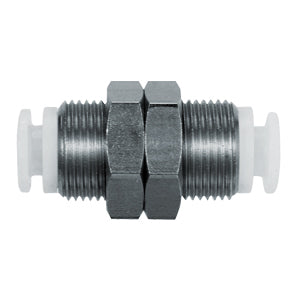 KGE10-00, KG, Bulkhead Union - KGE-00