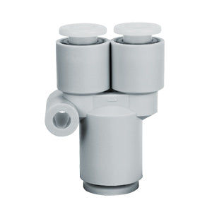 KGU06-08, KG, Different Diameter Union "Y" - KGU