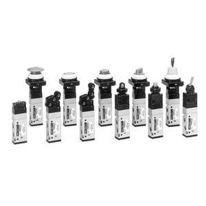 EVZM550-F01-06, VZM, EVZM500, 5 Port Mechanical Valve, European