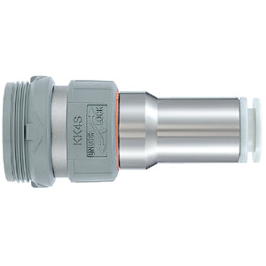 KK4S-10H, KK, KK*S-*H, S-Couplers, Straight Type with One-touch Fitting