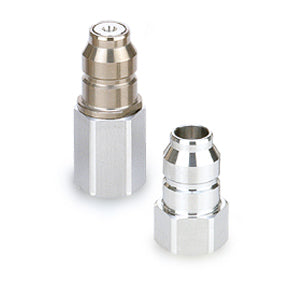 KKA6P-04F, KKA, KKA*P-*F, S-Couplers, Stainless Steel, Female Thread
