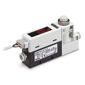 PF2M701-C4-L2, PF2M7, PF2M7-L, Digital Flow Switch, 2-Colour Display, IO-Link