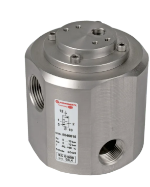 8040065000000000, Air operated poppet valves - Inline connection (tapped construction)