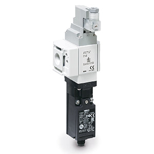 VP546-5YZ1-M-DS, VP, VP546/746, 3-Port Solenoid Valve, Residual Pressure Release with Detection of Main Valve Position, Modular Connection