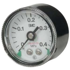G46-10-02-SRB, G, G46, Pressure Gauge for Clean Regulator w/Limit Indicator (O.D. 42)