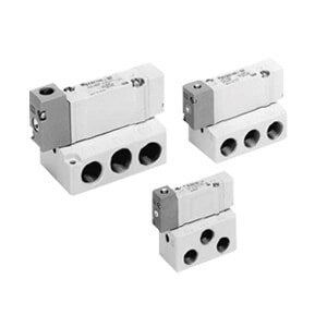 SYA5140-02, SYA, SYA3000/5000/7000, 5 Port Air Operated Valve / Base Mounted