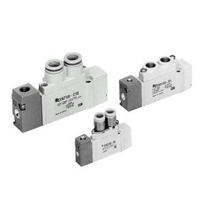 SYA7420-02, SYA, SYA3000/5000/7000, 5 Port Air Operated Valve / Body Ported