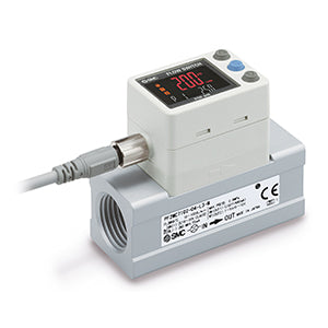 PF2MC7202-F06-EN, PF2MC7, PF2MC7, Digital flow switch, 3-Colour, 3-Screen Display