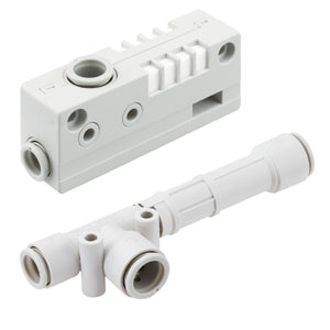 ZH18DLA-10-12-12, ZH-NEW, ZH-A, Vacuum Ejector, Box Style/Body Ported Style, Metric