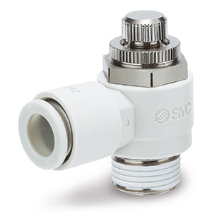 AS3201F-03-08S-X242-J, AS-X242-J, Metal Knob, Elbow - AS*2*1F-X242