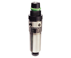 B05-233-M1LA, B05 Series stainless steel filter/regulator, 1/4 PTF, 5µm, 0.3-8.5 bar, manual drain, without gauge