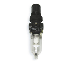 B07-201-A1KA, B07 Series filter/regulator, 1/4 PTF, 0.3-7 bar, automatic drain, 5µm filter element, without gauge