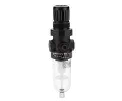 B07-101-A3EG, B07 Series filter/regulator, G1/8, 40µm, 0.3-3.5 bar, automatic drain, without gauge