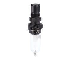 B07-201-M3KG, B07 Series filter/regulator, G1/4, 40µm, 0.3-7 bar, manual drain, without gauge