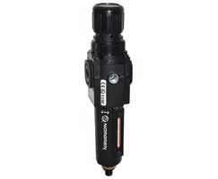 B72G-2AK-AE1-RMN, Excelon filter/regulator, 1/4 PTF, 5µm, 0.3-10 bar, automatic drain, without gauge