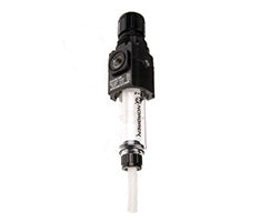 B72G-2AK-ST3-RMN, Excelon filter/regulator, 1/4 PTF, 40µm, 0.3-10 bar, semi automatic drain, without gauge