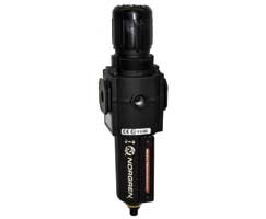 B73G-2AK-AD1-RFN, Excelon filter/regulator, 1/4 PTF, 5µm, 0.3-4 bar, automatic drain, without gauge