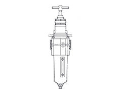 B73G-4GT-AD3-RSN, Excelon filter/regulator, G1/2, 40µm, 0.7-17 bar, automatic drain, without gauge