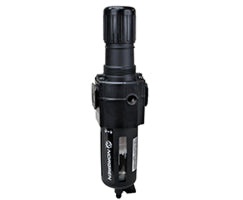 B73G-2GK-QP2-RMN, Excelon filter/regulator, G1/4, 25µm, 0.3-10 bar, manual drain, without gauge