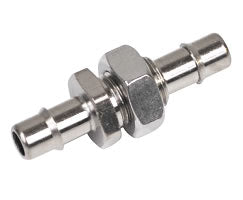 5203E0100, Barb fittings, Bulkhead, 1/8" Barb