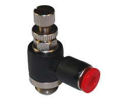 C0K510305, Pneufit C Push-in fitting, Banjo flow control, regulating out, 3mm, M5
