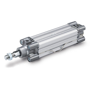 CP96KB80-80CW, CP96, CP96K(D), ISO 15552 Cylinder, Non-rotating Rod Type, Double Acting, Single/Double Rod with Air cushion on both ends and Bumper cushion
