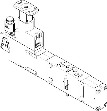 VABF-S3-2-R3C2-C-10 Regulator plate