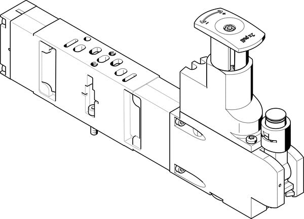 VABF-S3-2-R6C2-C-10 Regulator plate