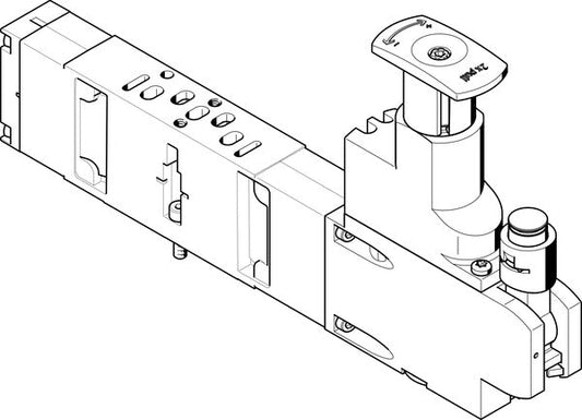 VABF-S3-2-R6C2-C-10 Regulator plate