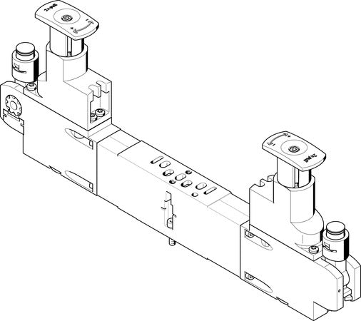 VABF-S3-2-R5C2-C-10 Regulator plate