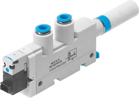 VN-07-L-T3-PQ2-VQ2-RO1-B Vacuum generator