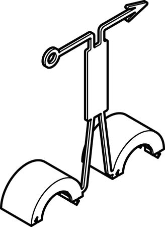NEAU-M12-GD Safety clip